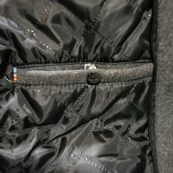 ChouYatou - Men's Gray Wool Sports Coat -Size M - Picture 7 of 9